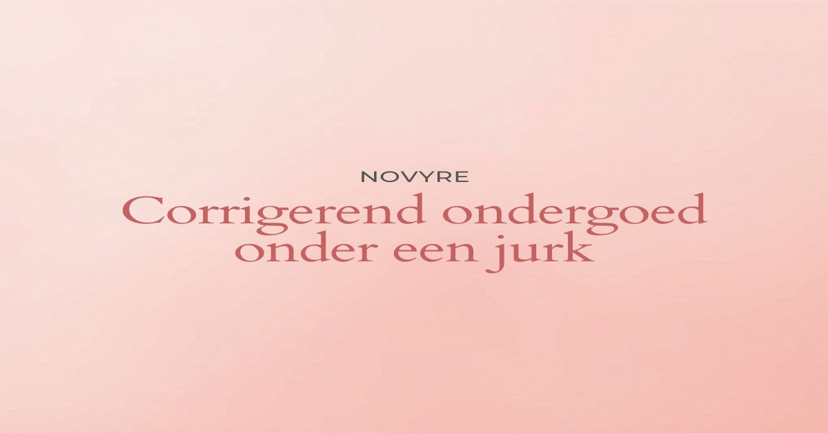 Corrigerend ondergoed onder een jurk — Novyre shapewear gids