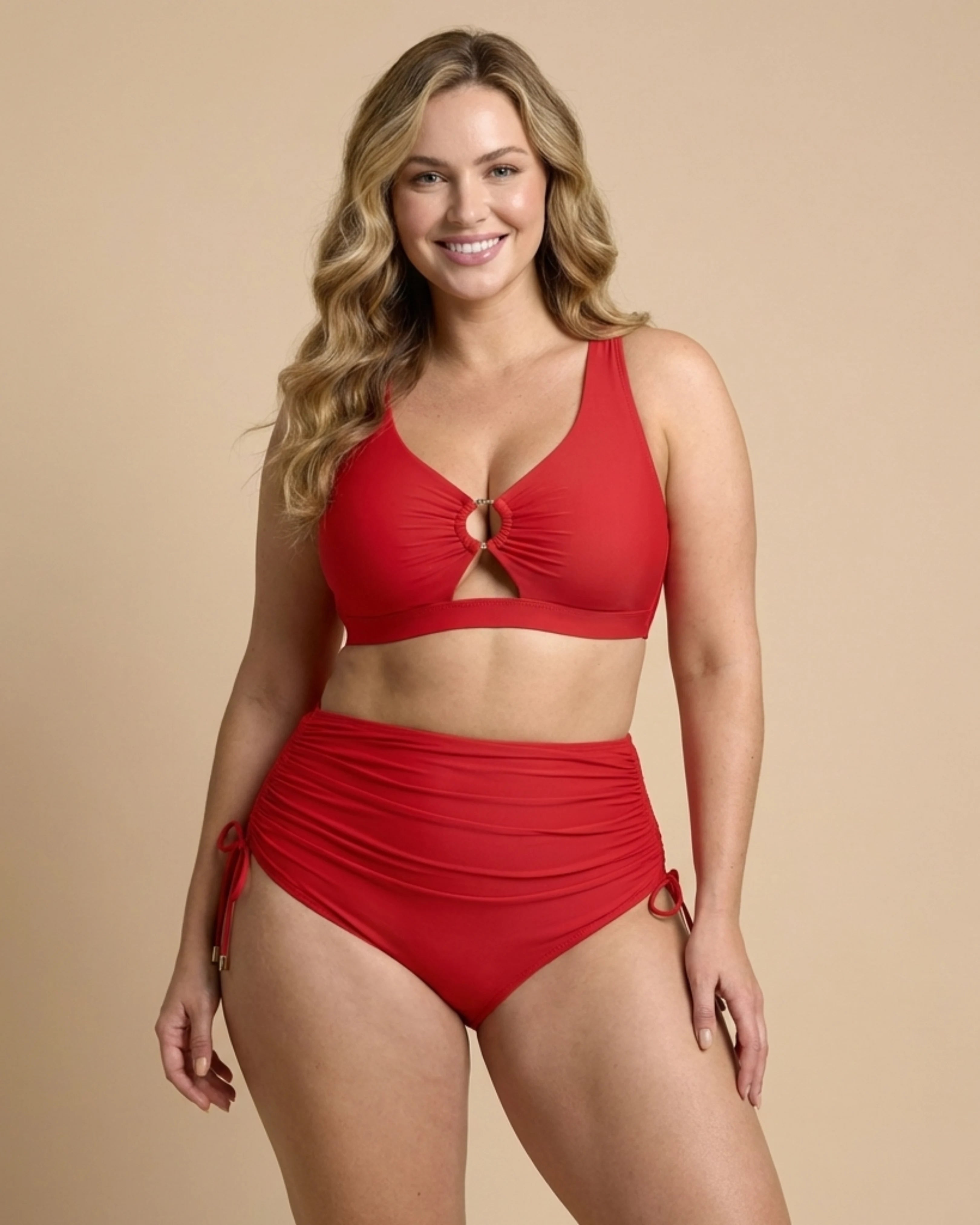 LumaShape Bikini-Set — Detail von Top und Cupform