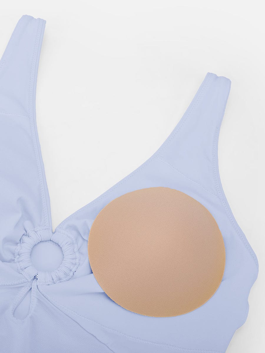 LumaShape Badeanzug — Detail des Beinausschnitts