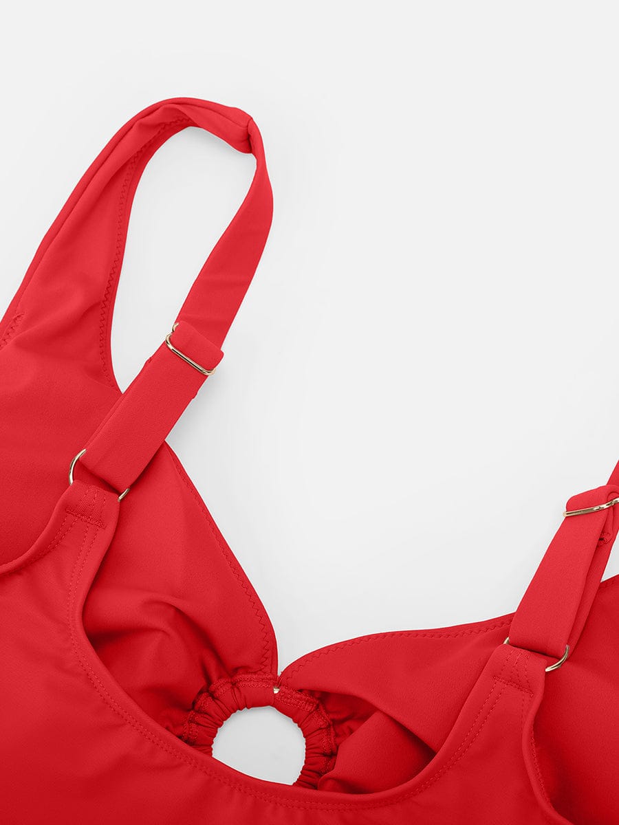 LumaShape Bikini-Set — Nahaufnahme der Stoffstruktur