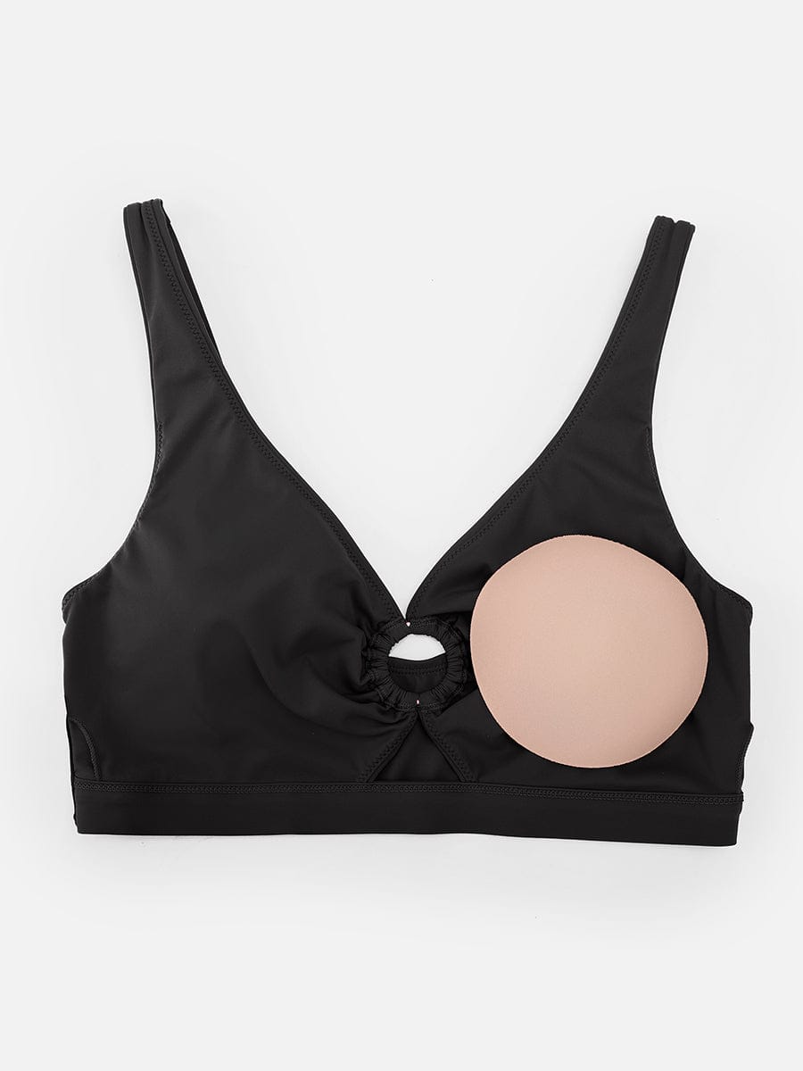 LumaShape Bikini-Set — Detail des Rückenbändchens am Top