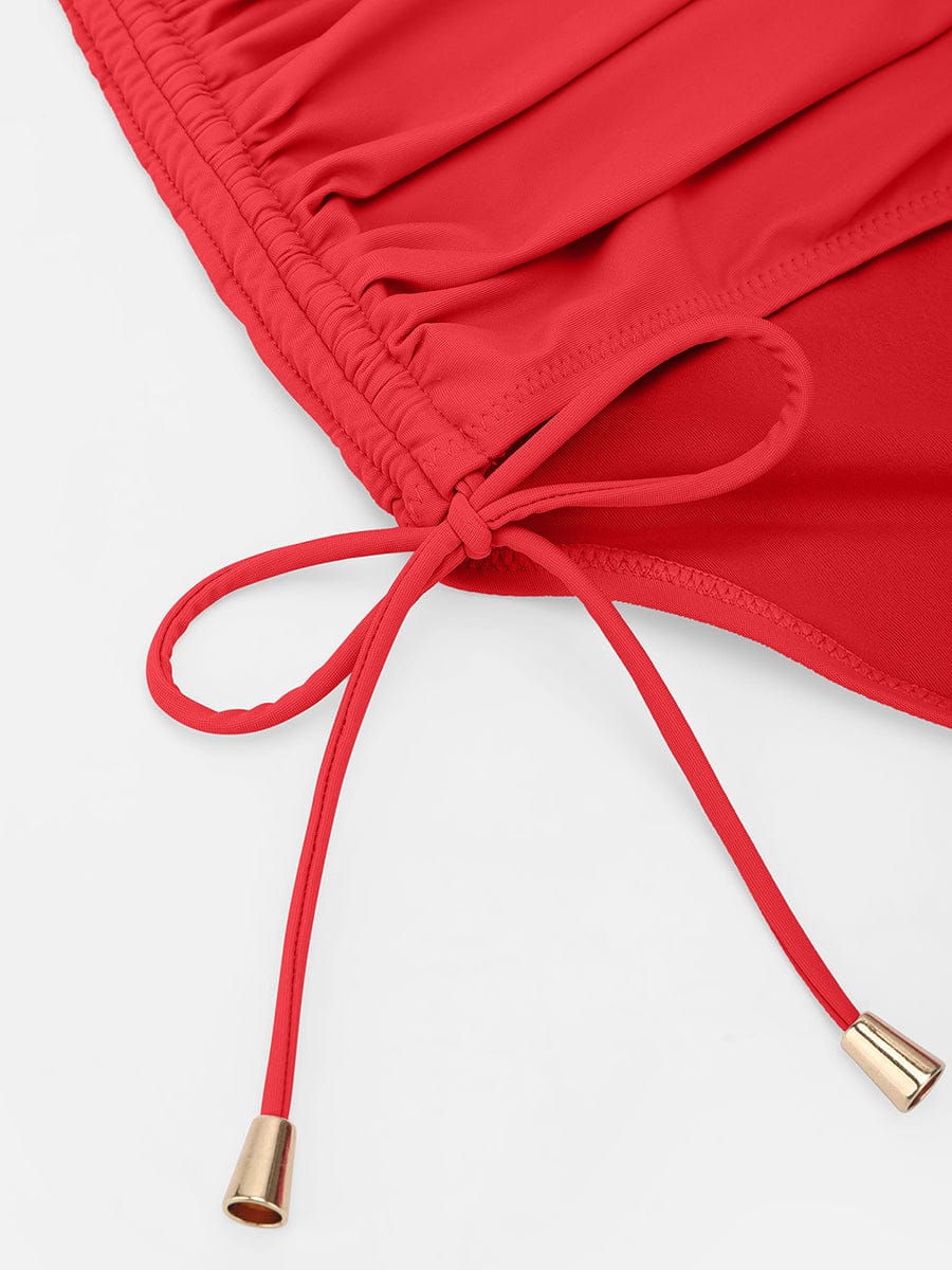 LumaShape Bikini-Set — Seitenansicht des Slips mit hoher Taille